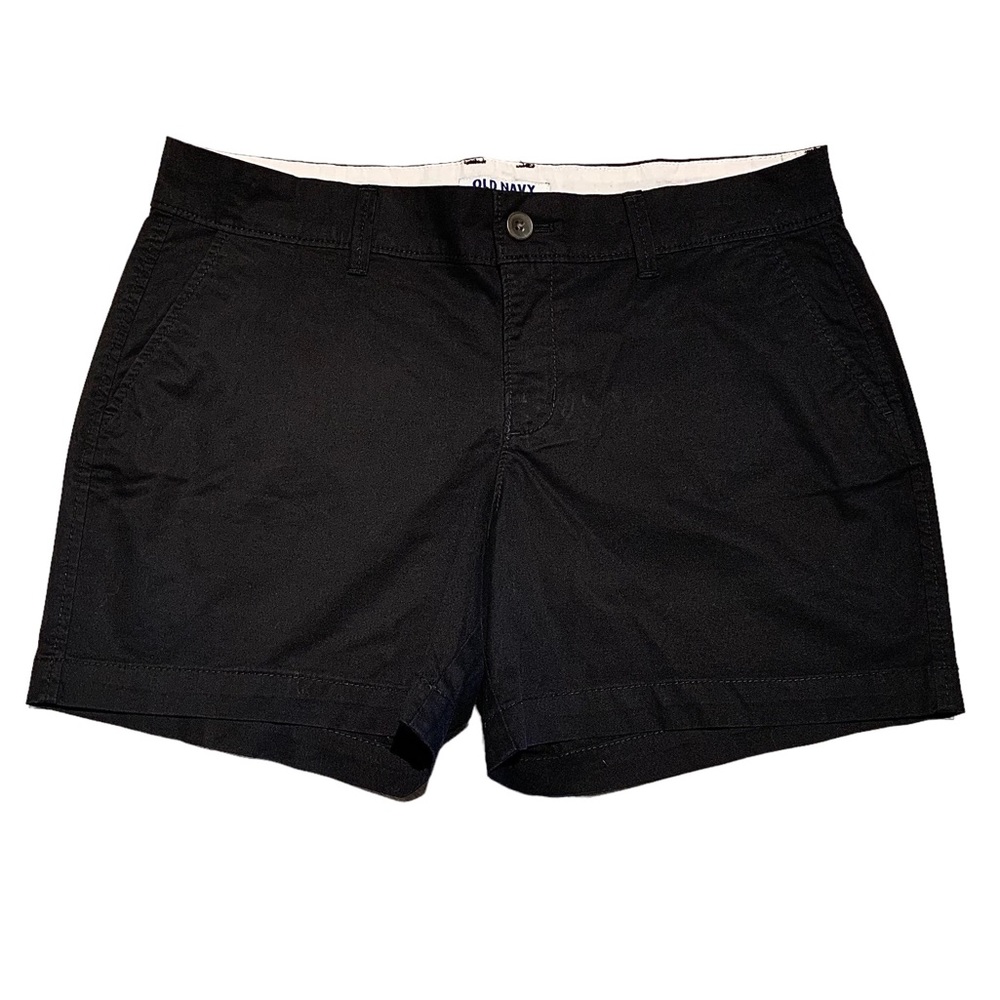 Old Navy classic black bermuda shorts